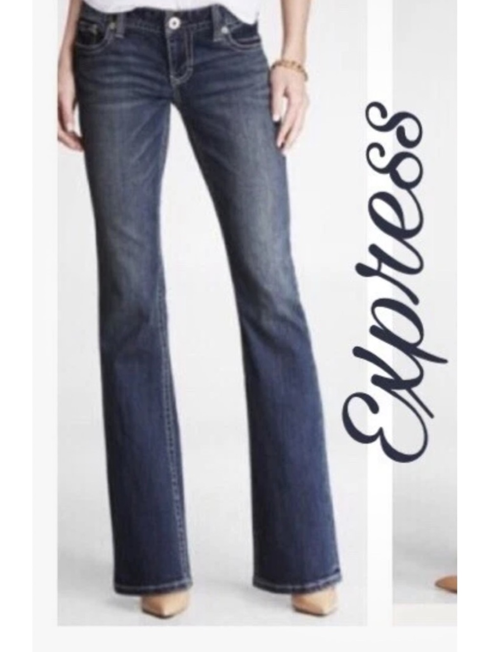 Express Women's Stella Bootcut Jeans, Size 10L